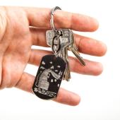 Porte-clés avec le dessin de votre enfant