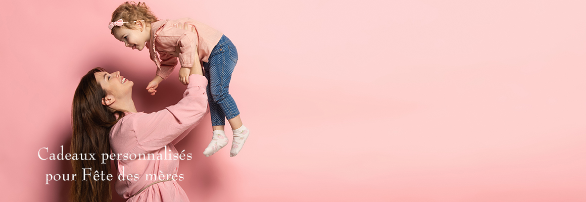 Cadeaux personnalisés pour Fête des mères