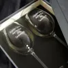 Art de la table personnalis&eacute;: Verres &agrave; vin grav&eacute;s pour enseignants