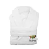 Cadeaux avec blason: Peignoir brod&eacute; avec blason