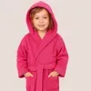 Peignoir brod&eacute; pour enfant avec capuche: Peignoir brod&eacute; pour enfant avec capuche