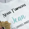 Cadeaux brod&eacute;s: Bavoir brod&eacute; BIO