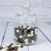 D&eacute;coration: Bonbonni&egrave;re en verre grav&eacute;e pour couple