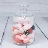 D&eacute;coration: Bonbonni&egrave;re en verre grav&eacute;e pour couple
