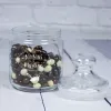 D&eacute;coration: Bonbonni&egrave;re en verre grav&eacute;e personnalis&eacute;e