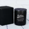 Bougies personnalis&eacute;es: Bougie grav&eacute;e avec pr&eacute;nom et d&eacute;dicace