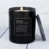 Bougies personnalis&eacute;es: Bougie grav&eacute;e 'D&eacute;finition de votre pr&eacute;nom'
