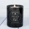 Bougies personnalis&eacute;es: Bougie grav&eacute;e pour les amoureux