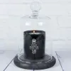 Cadeaux avec le nom: Bougie personnalis&eacute;e 'Keep calm' avec cloche en verre