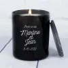 Bougies personnalis&eacute;es: Bougie personnalis&eacute;e pour couple