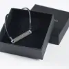 Bijoux personnalis&eacute;s: Bracelet en argent grav&eacute; &agrave; son nom