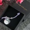 Bijoux personnalis&eacute;s: Bracelet en argent grav&eacute; &laquo;la plus jolie des mamans&raquo;