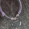 Bijoux personnalis&eacute;s: Bracelet en argent grav&eacute; &laquo;la plus jolie des mamans&raquo;