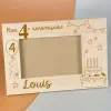 Cadeaux avec le nom: Cadre photo personnalis&eacute; pour un anniversaire d'enfant