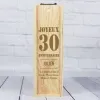 Cadeaux avec le nom: Caisse &agrave; vin anniversaire