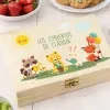 Couverts personnalis&eacute;s: Bo&icirc;te &agrave; couverts personnalis&eacute;e avec de petits animaux