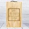 Dans un coffret en bois personnalis&eacute; 2 bouteilles