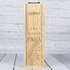 En coffret de bois personnalis&eacute;
