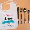 Cadeaux avec le nom: Panier pour b&eacute;b&eacute; personnalis&eacute; 'Et je suis arriv&eacute;...'