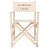 D&eacute;coration: Chaise de r&eacute;alisateur sur mesure