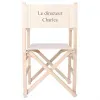 D&eacute;coration: Chaise de r&eacute;alisateur sur mesure