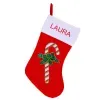 D&eacute;coration: Chaussette de No&euml;l brod&eacute;e 