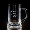 Cadeaux avec le nom: Chope de bi&egrave;re personnalis&eacute;e grav&eacute;e avec un nom