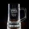 Art de la table personnalis&eacute;: Chope de bi&egrave;re pour le Papa de l'ann&eacute;e