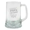Art de la table personnalis&eacute;: Chope de bi&egrave;re pour le Papa de l'ann&eacute;e