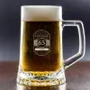 Art de la table personnalis&eacute;: Chope de bi&egrave;re vintage personnalis&eacute;e