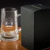 Art de la table personnalis&eacute;: Chope de bi&egrave;re vintage personnalis&eacute;e