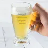 Art de la table personnalis&eacute;: Chope de bi&egrave;re Bavi&egrave;re personnalis&eacute;e