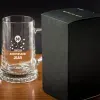 Art de la table personnalis&eacute;: Chope de bi&egrave;re pour anniversaire