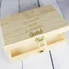 Couverts personnalis&eacute;s: Coffret &agrave; couverts en bois personnalis&eacute;