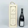 Cadeaux avec le nom: Coffret bouteille de vin pour anniversaire