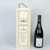 Cadeaux avec le nom: Coffret bouteille de vin sp&eacute;cial Mariages