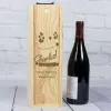 Cadeaux avec le nom: Coffret de bouteille de vin pour anniversaire