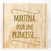 Cadeaux avec le nom: Coffret en bois personnalis&eacute; grav&eacute;