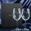 Art de la table personnalis&eacute;: Verres &agrave; vin monogramme