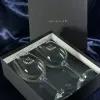 Art de la table personnalis&eacute;: Verres &agrave; vin monogramme