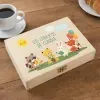 Couverts personnalis&eacute;s: Bo&icirc;te &agrave; couverts personnalis&eacute;e avec de petits animaux
