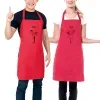Tabliers personnalis&eacute;s: Tabliers BIO brod&eacute;s pour les couples