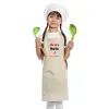 Cadeaux brod&eacute;s: Ensemble de tabliers BIO brod&eacute;s pour m&egrave;re et enfant