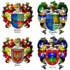 Cadeaux avec blason: Le blason h&eacute;raldique de votre nom de famille