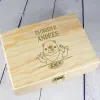 Dans une bo&icirc;te ourson personnalis&eacute;e