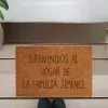 D&eacute;coration: Paillasson personnalis&eacute; en noix de coco