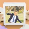 Cadeaux avec photos: Tirelire en bois personnalis&eacute;e pour la Premi&egrave;re Communion