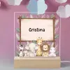 Cadeaux avec le nom: Lampe pour enfants personnalis&eacute;e avec des animaux