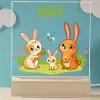 Cadeaux avec le nom: Lampe LED enfant personnalis&eacute;e avec pr&eacute;nom