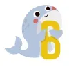 B